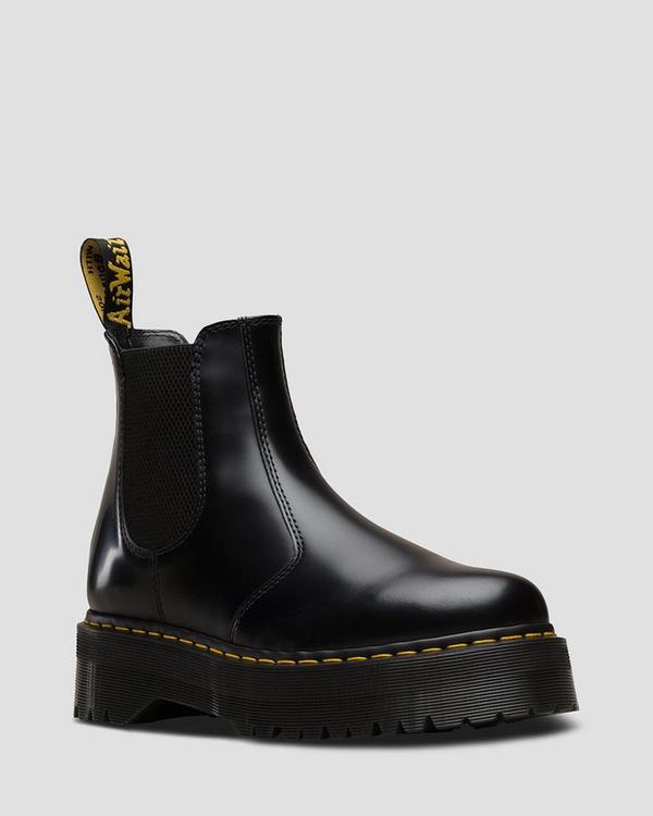 Dr Martens Dámské Boty Na Platformě 2976 Černé, CZ-760532